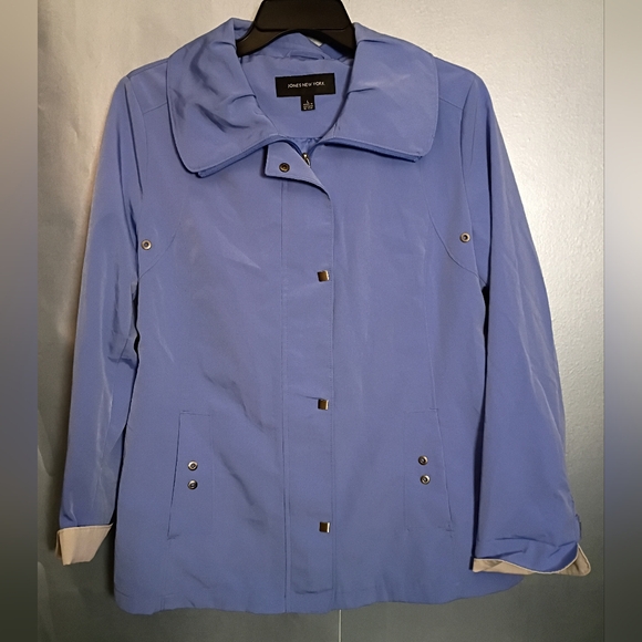 Chic Blue Women's Jacket by Jones New York - Picture 1 of 8